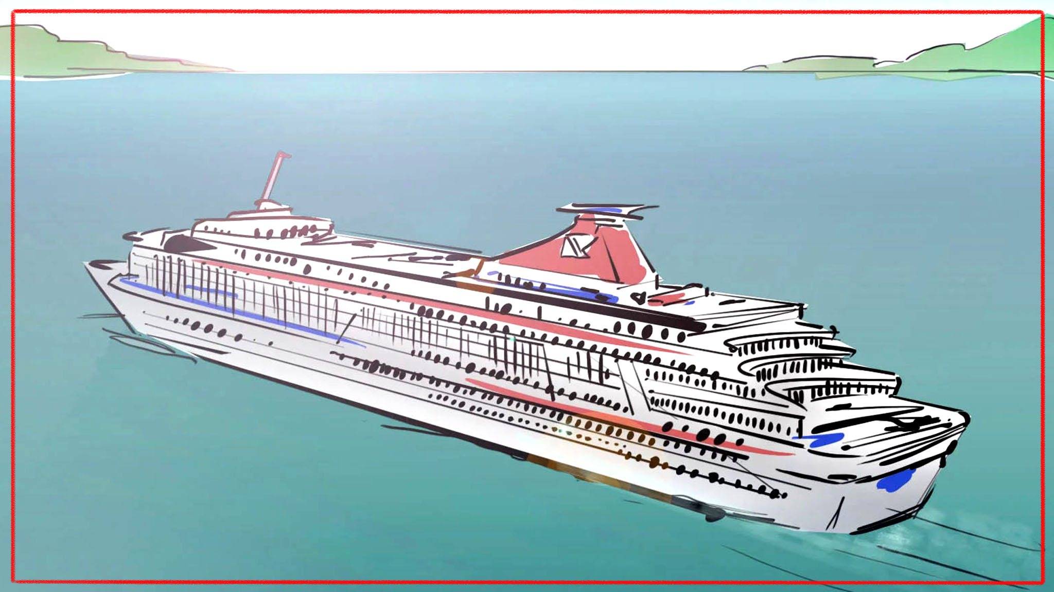 Storyboard design for commercials - brand storytelling artwork