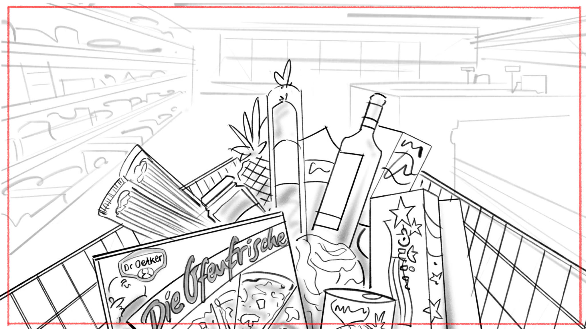 Digital storyboard artist UK - modern storyboard creation