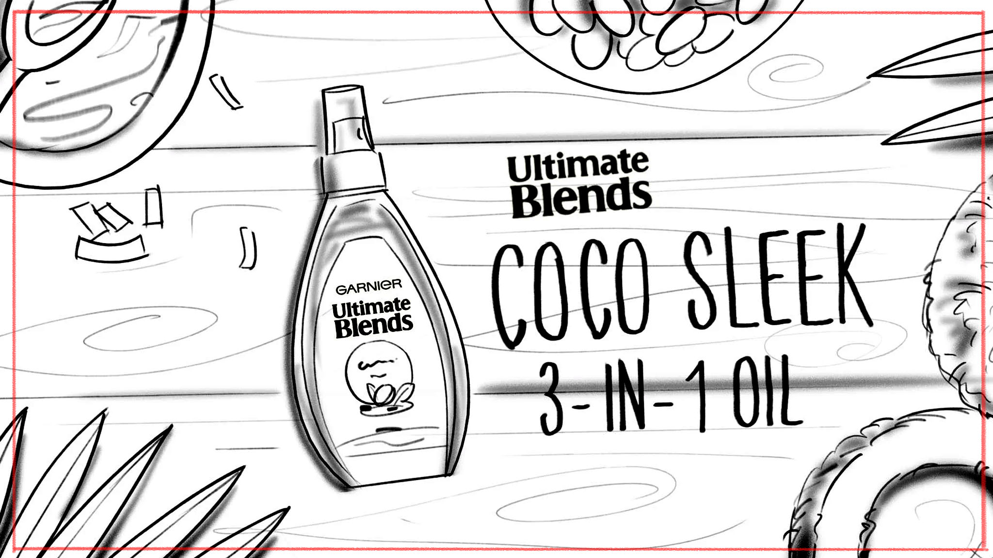 Visual previsualisation artist UK - storyboard for advertising