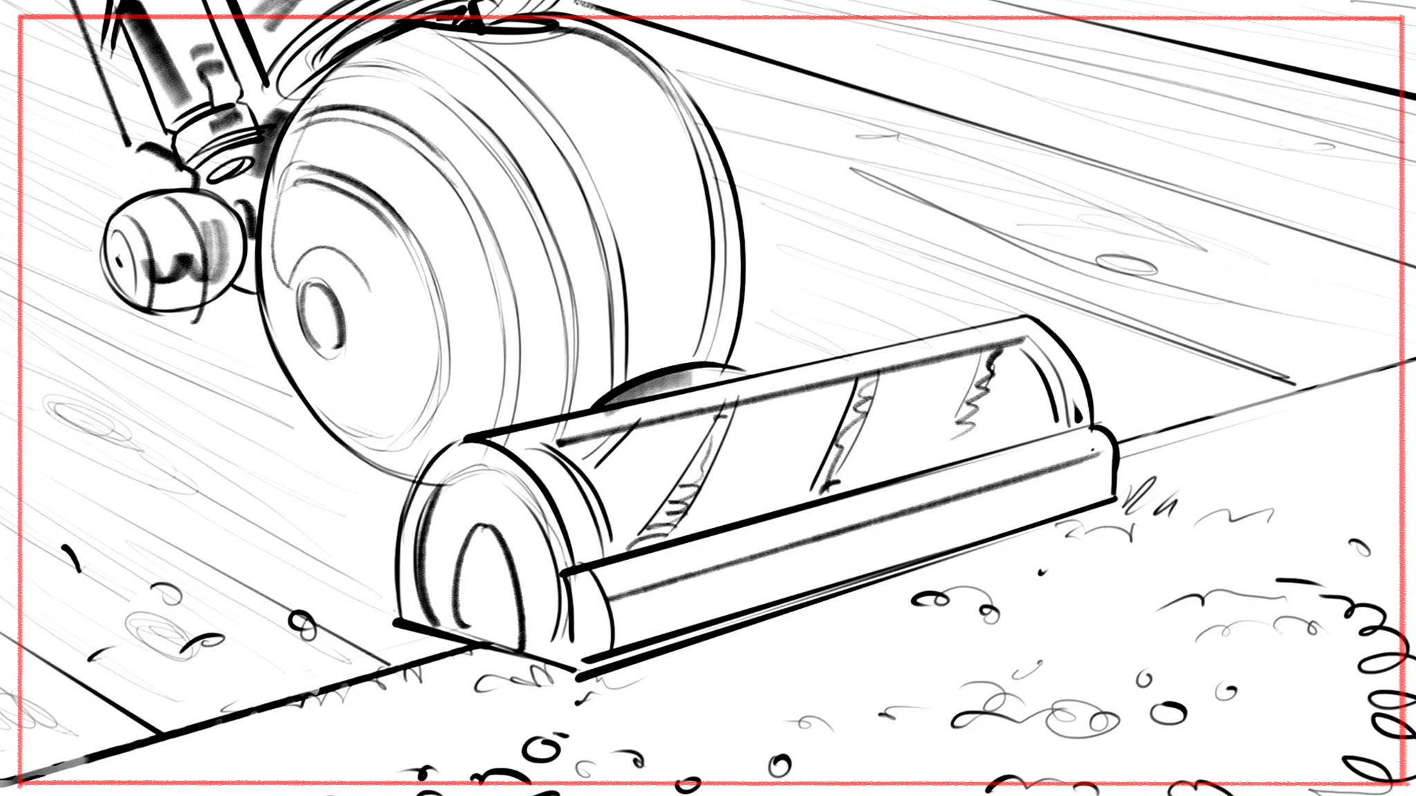 Storyboard artist for animation - detailed storyboard panels