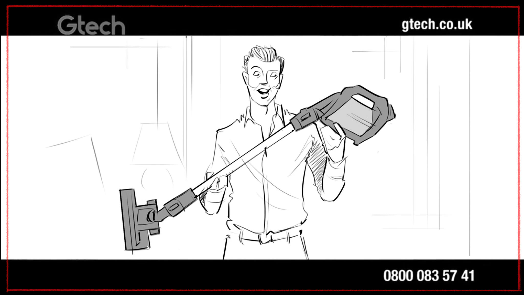 Storyboard for music videos - visual narrative illustration