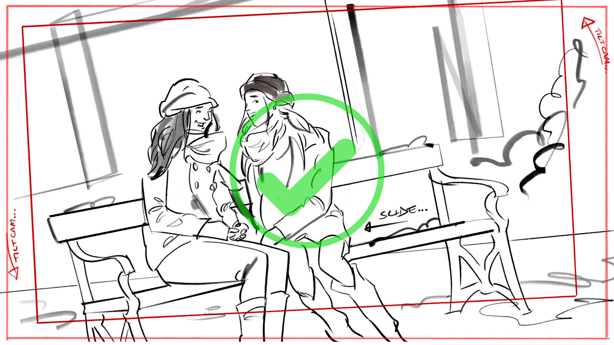 Freelance storyboard illustrator - UK-based storyboard services