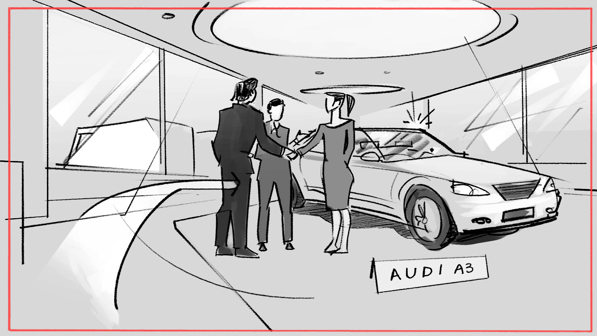 Storyboard artist for documentaries - visual planning artwork