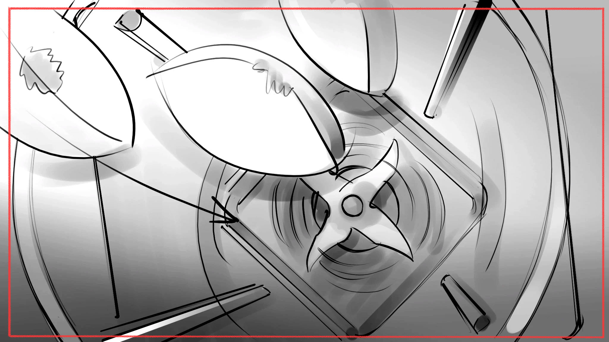 Visual previsualisation artist UK - storyboard for advertising