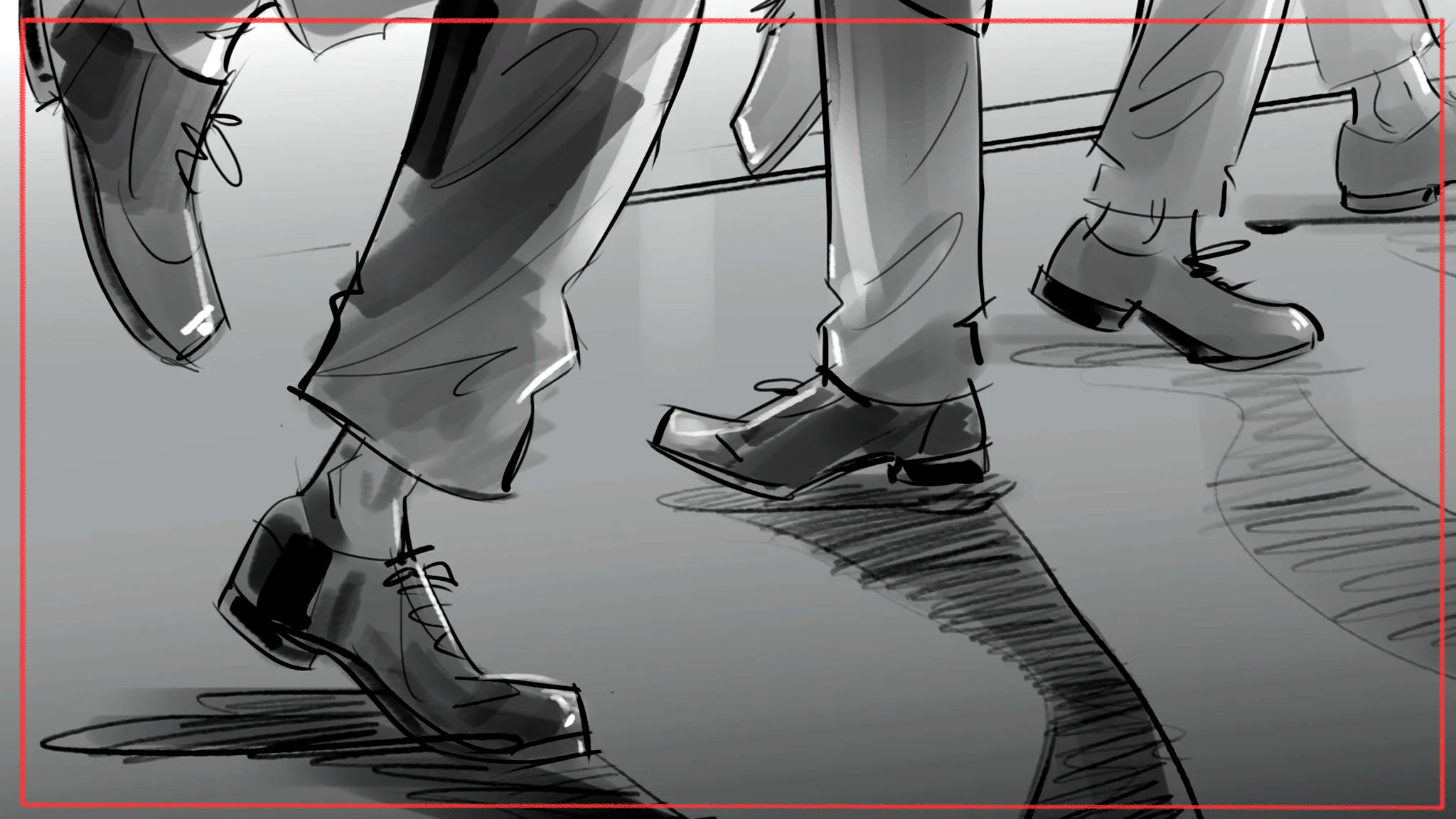 Storyboard artist for hire - cinematic pre-production artwork