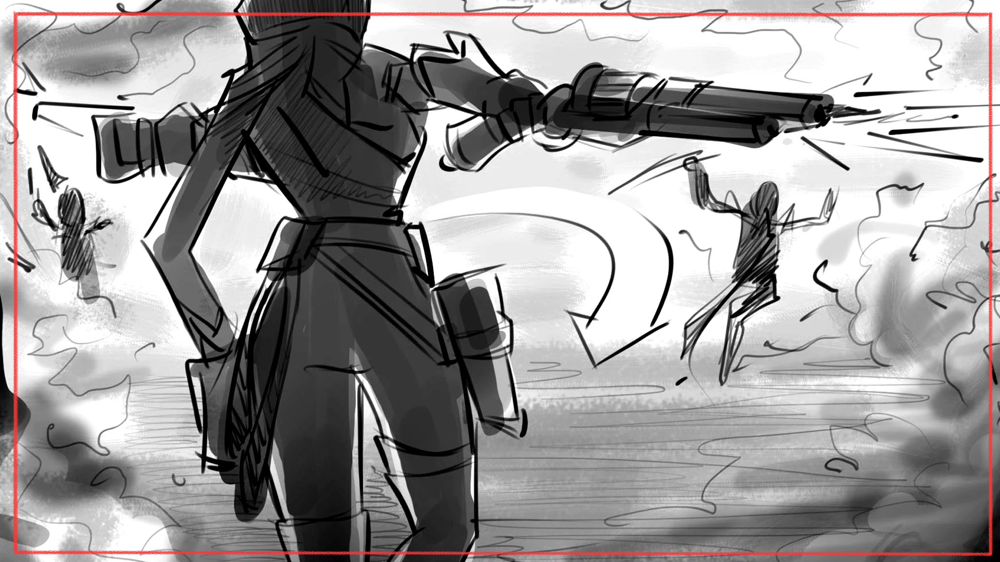 Professional storyboard services - advertising storyboard design