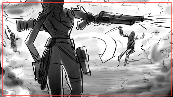 Storyboard artist for documentaries - visual planning artwork