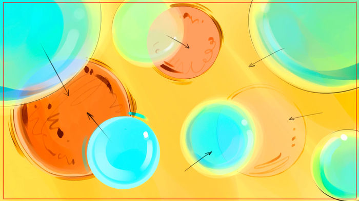 Storyboard illustration for corporate video - business storytelling