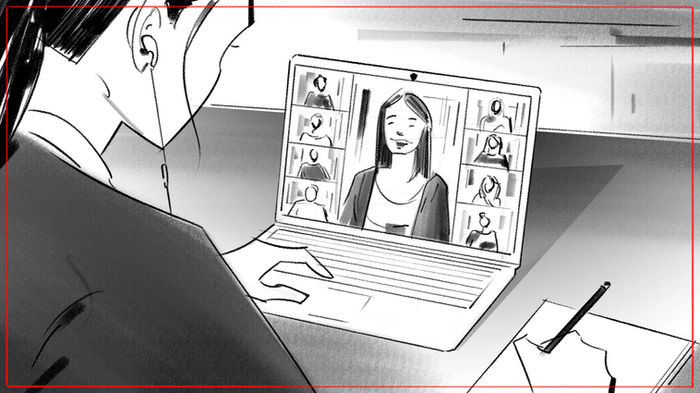 Film pre-production storyboards - director storyboard artist
