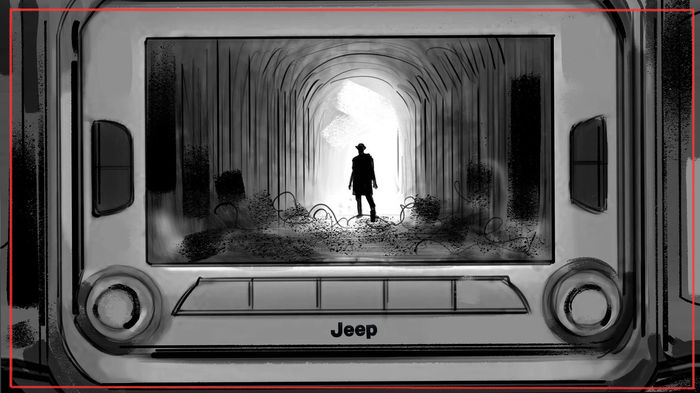 Visual previsualisation artist UK - storyboard for advertising