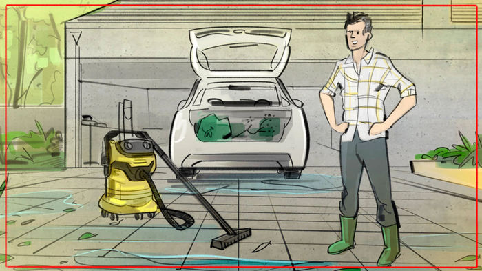 Visual previsualisation artist UK - storyboard for advertising