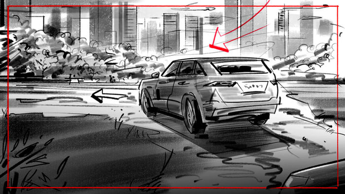 Storyboard artist for gaming - video game visual planning