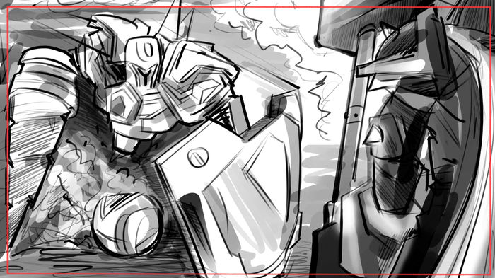 Cinematic storyboard frames - professional visual storytelling