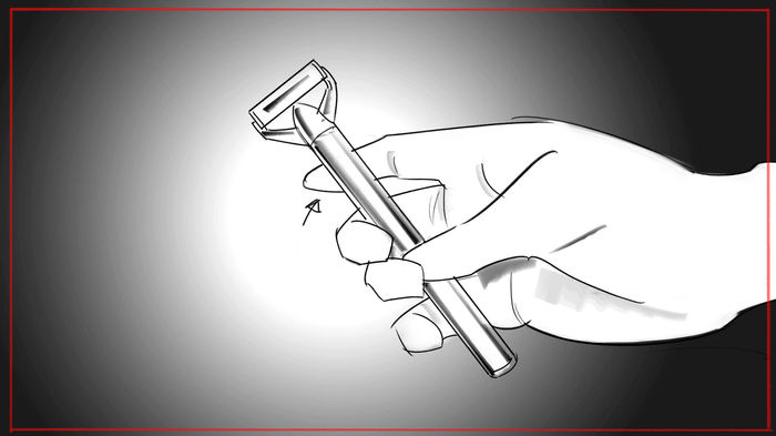 Hand-drawn storyboard art - traditional illustration techniques