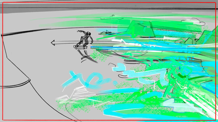 UK storyboard design - freelance illustration for film