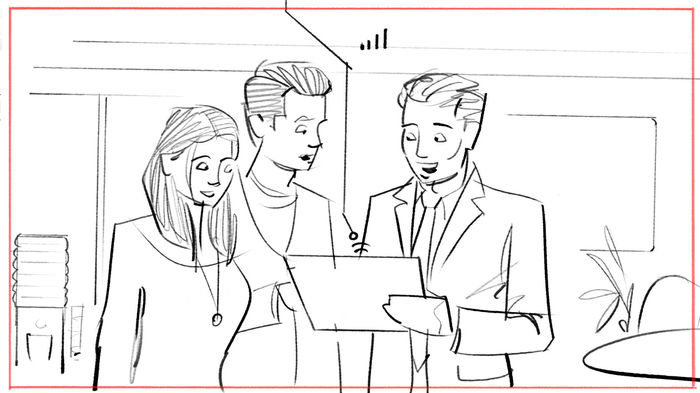 Storyboard artist for documentaries - visual planning artwork