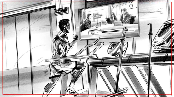 Storyboard artist for animation - detailed storyboard panels