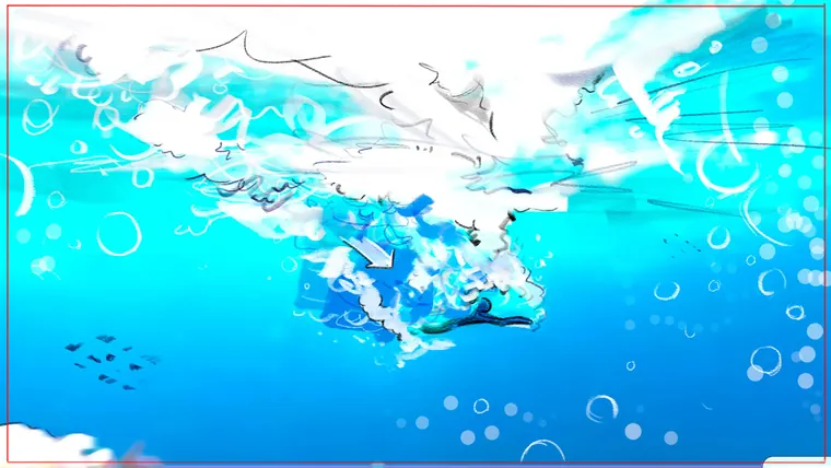 storyboard artist for hire – full-colour storyboard render by Storyboard-Artist.co.uk