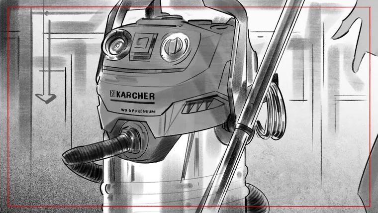 professional storyboard illustration – cinematic storyboard frame by Storyboard-Artist.co.uk