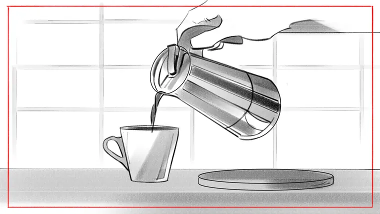 film pre-visualisation artist – cinematic storyboard frame by Storyboard-Artist.co.uk