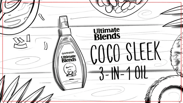hire a storyboard artist – black and white line storyboard sketch by Storyboard-Artist.co.uk