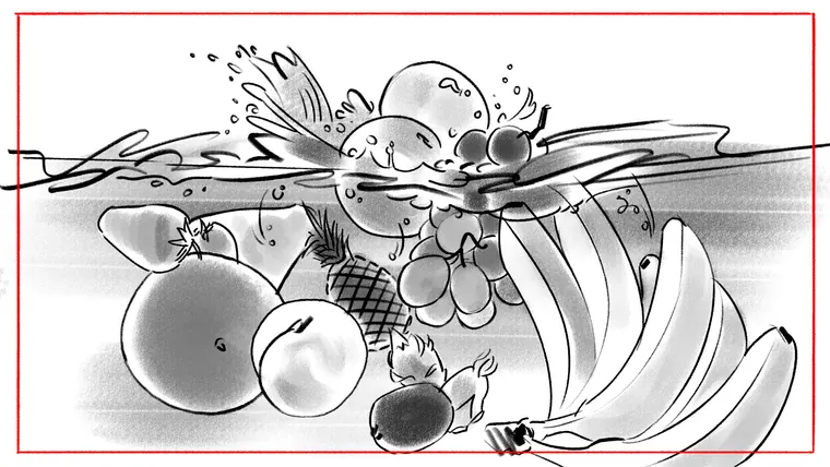 documentary storyboard artist – tonal greyscale storyboard illustration by Storyboard-Artist.co.uk